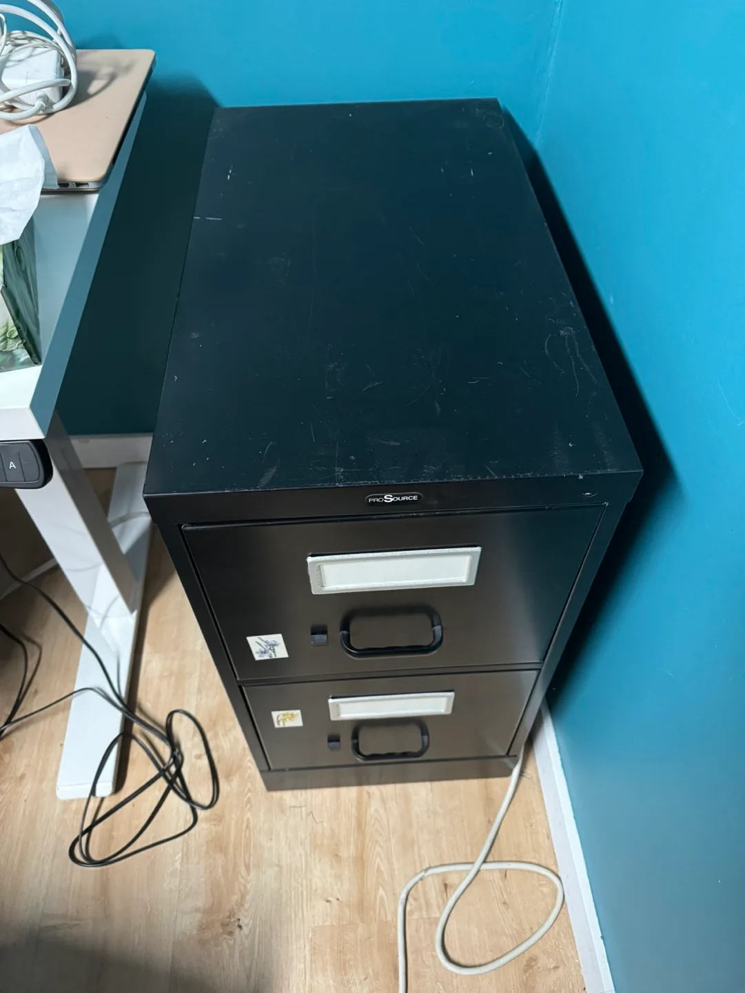 FREE Two Drawer Filing Cabinet and organizers thumbnail