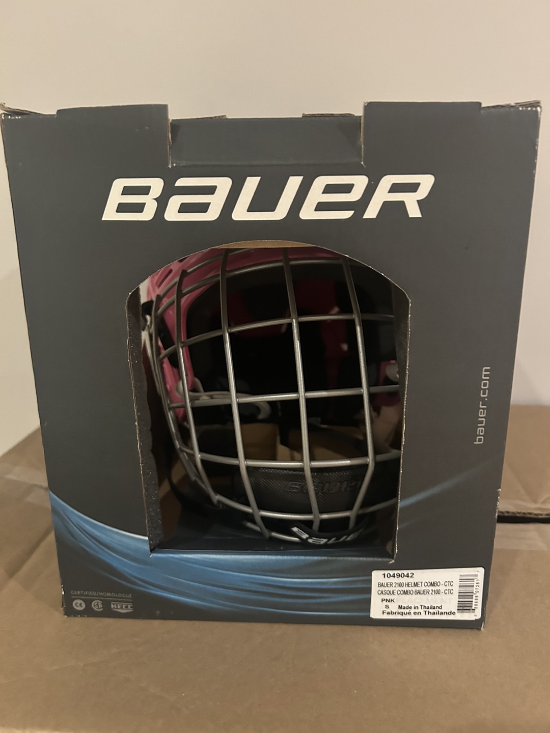 Bauer 2100 Hockey Helmet and Cage - Small
