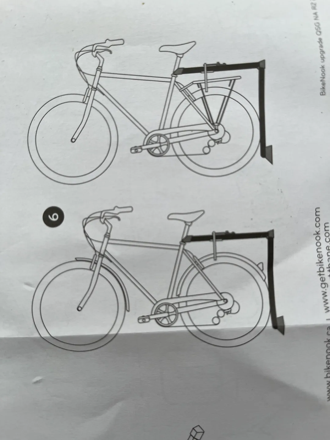 Bike Nook Wall Mount Bike Rack image indicator(3)