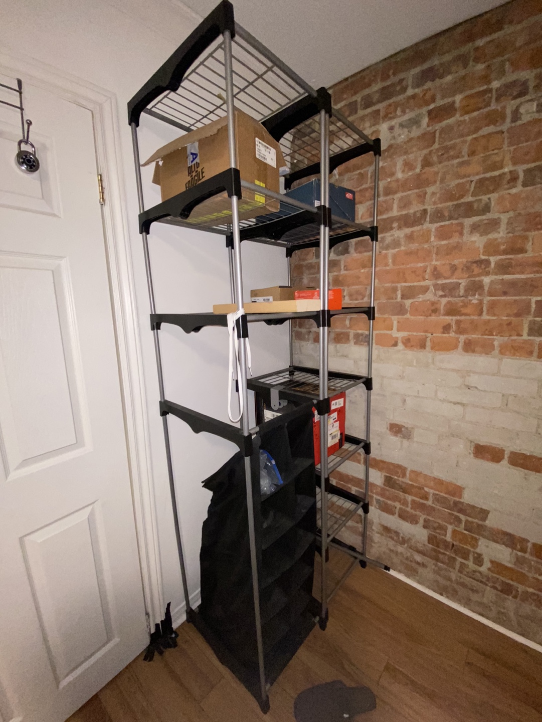 Metal Shelving Unit