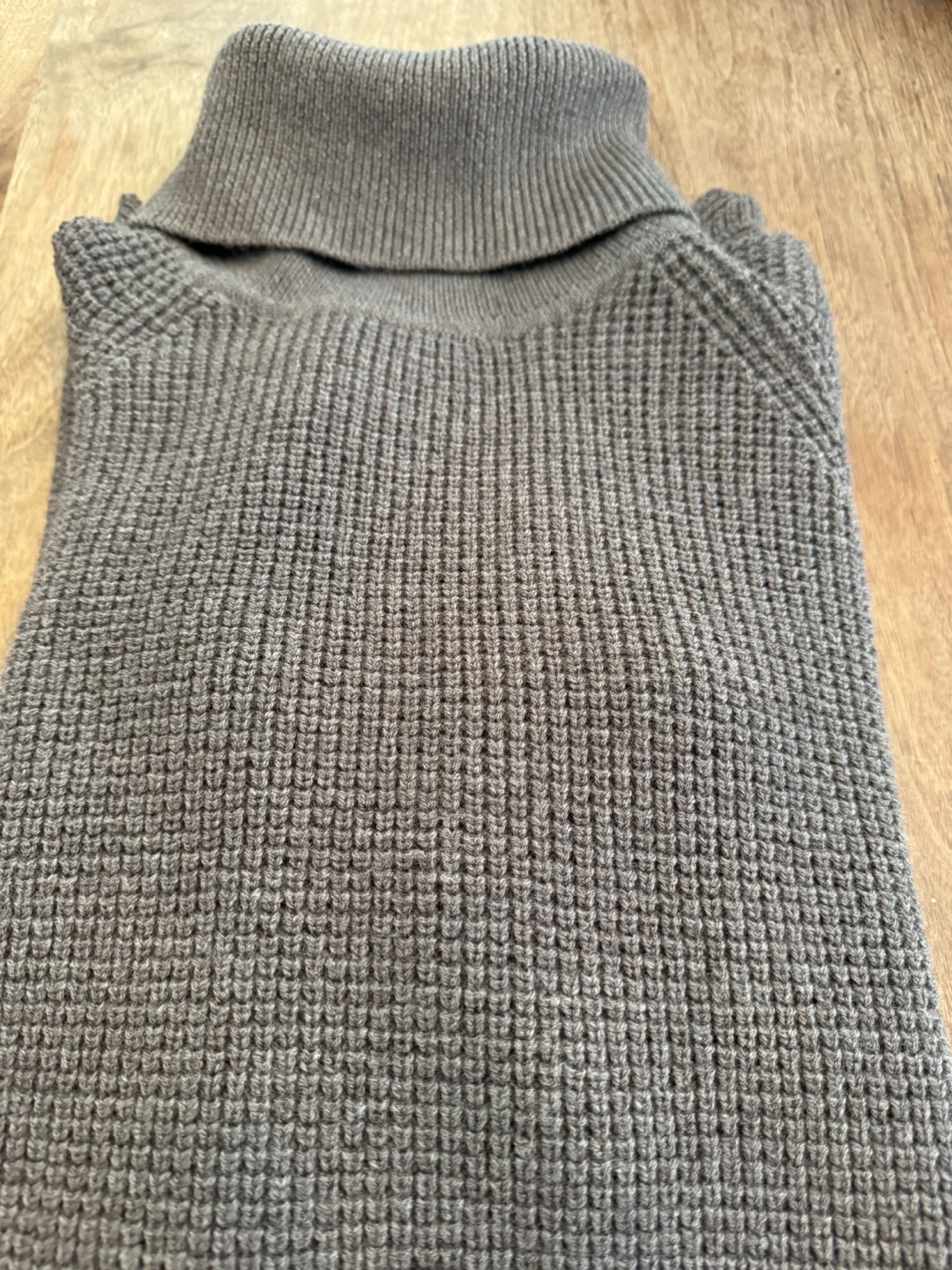 Wilfred Free Waffle Knit Turtleneck Dress - photo 2