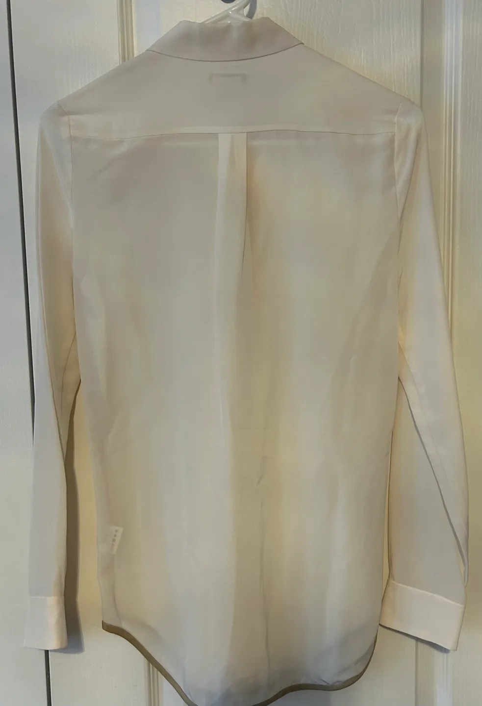 Lacoste Women's White Button-Down Shirt image indicator(3)