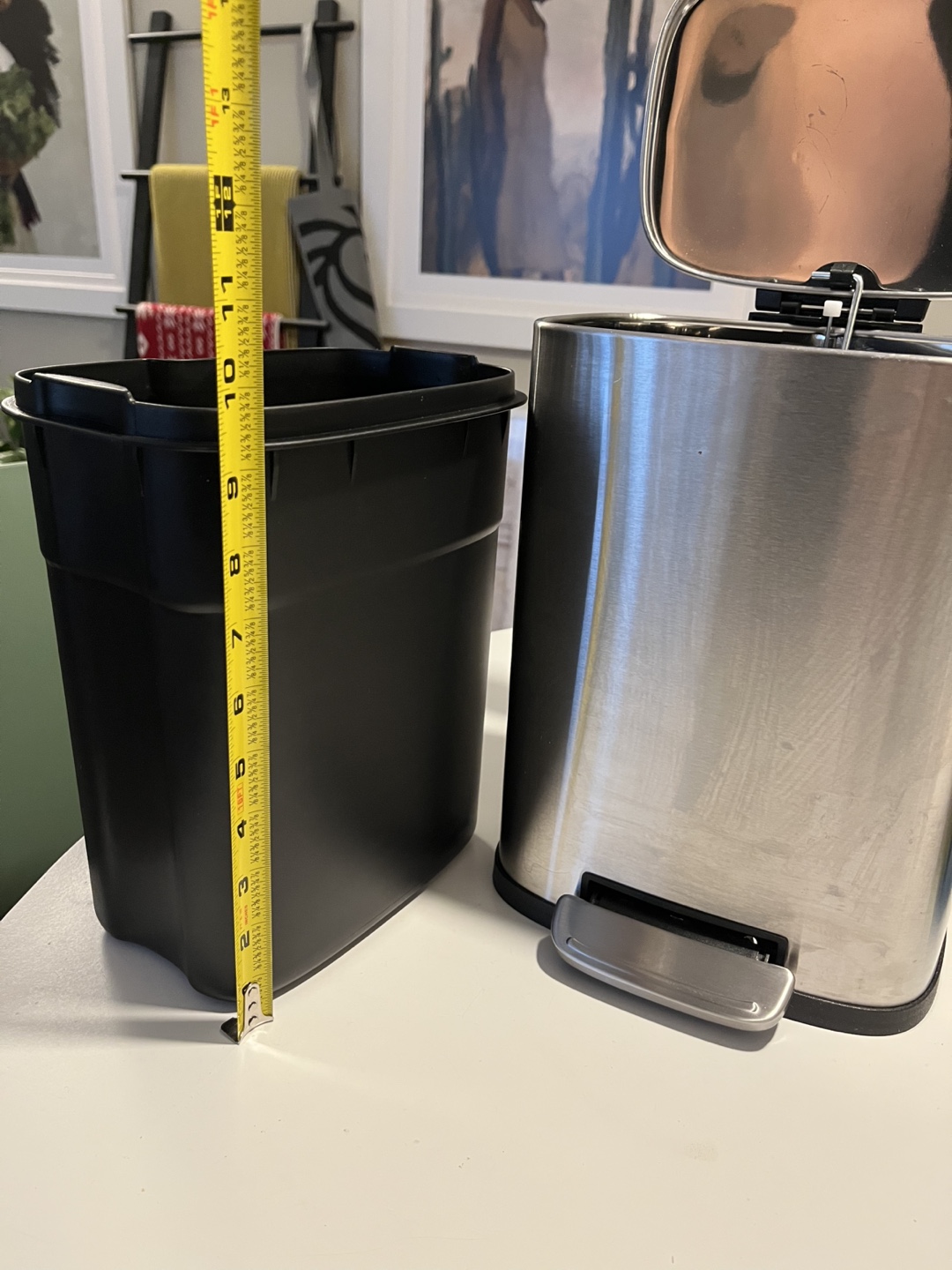Stainless Steel Step Trash Can - photo 3