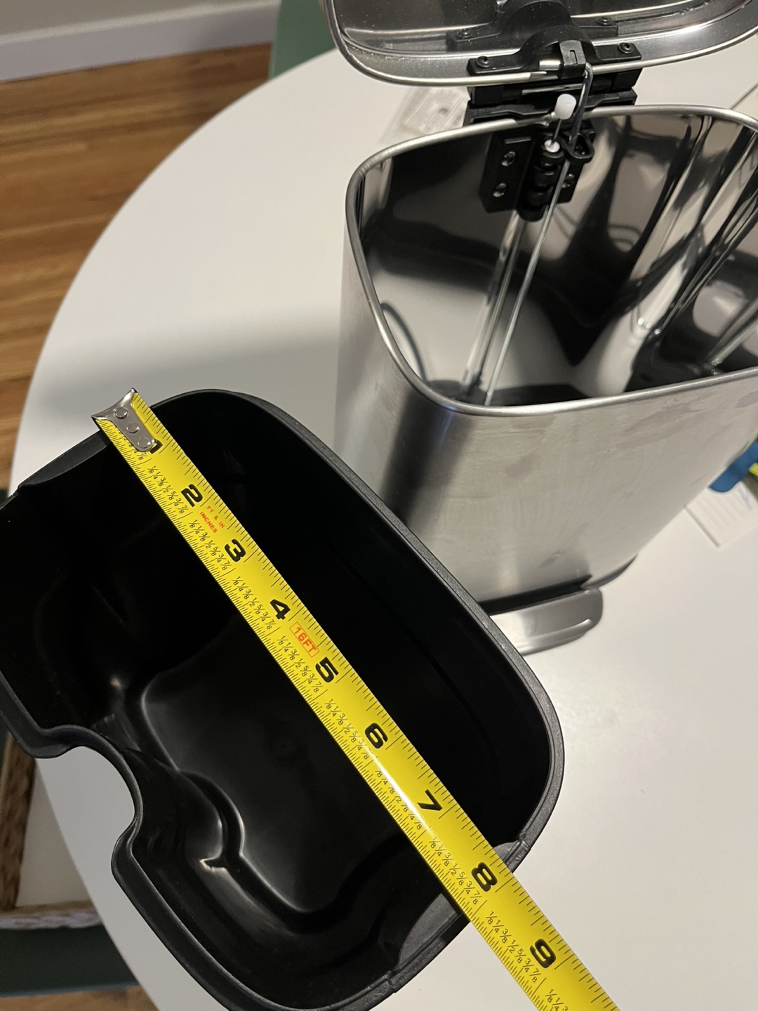 Stainless Steel Step Trash Can - photo 4