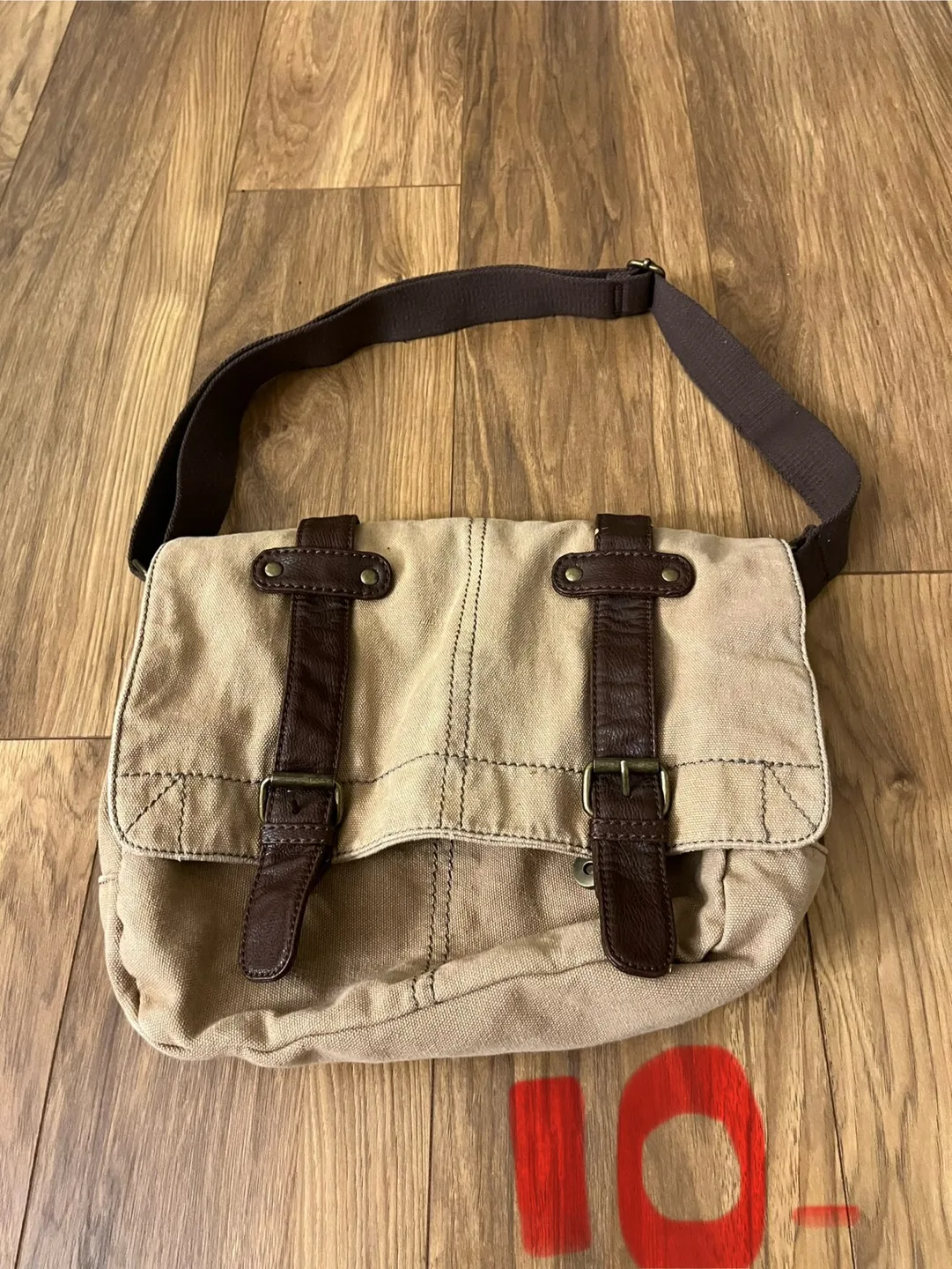 #freecycle  Canvas Messenger Bag thumbnail