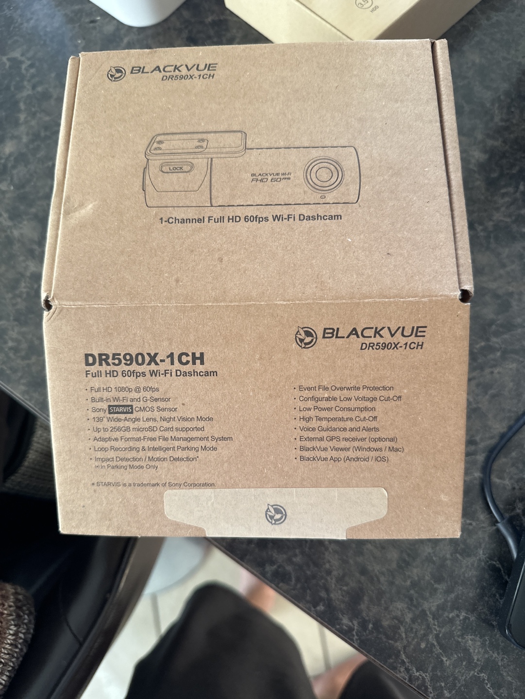 Blackvue DR590X-1CH Full HD 60fps Wi-Fi Dashcam