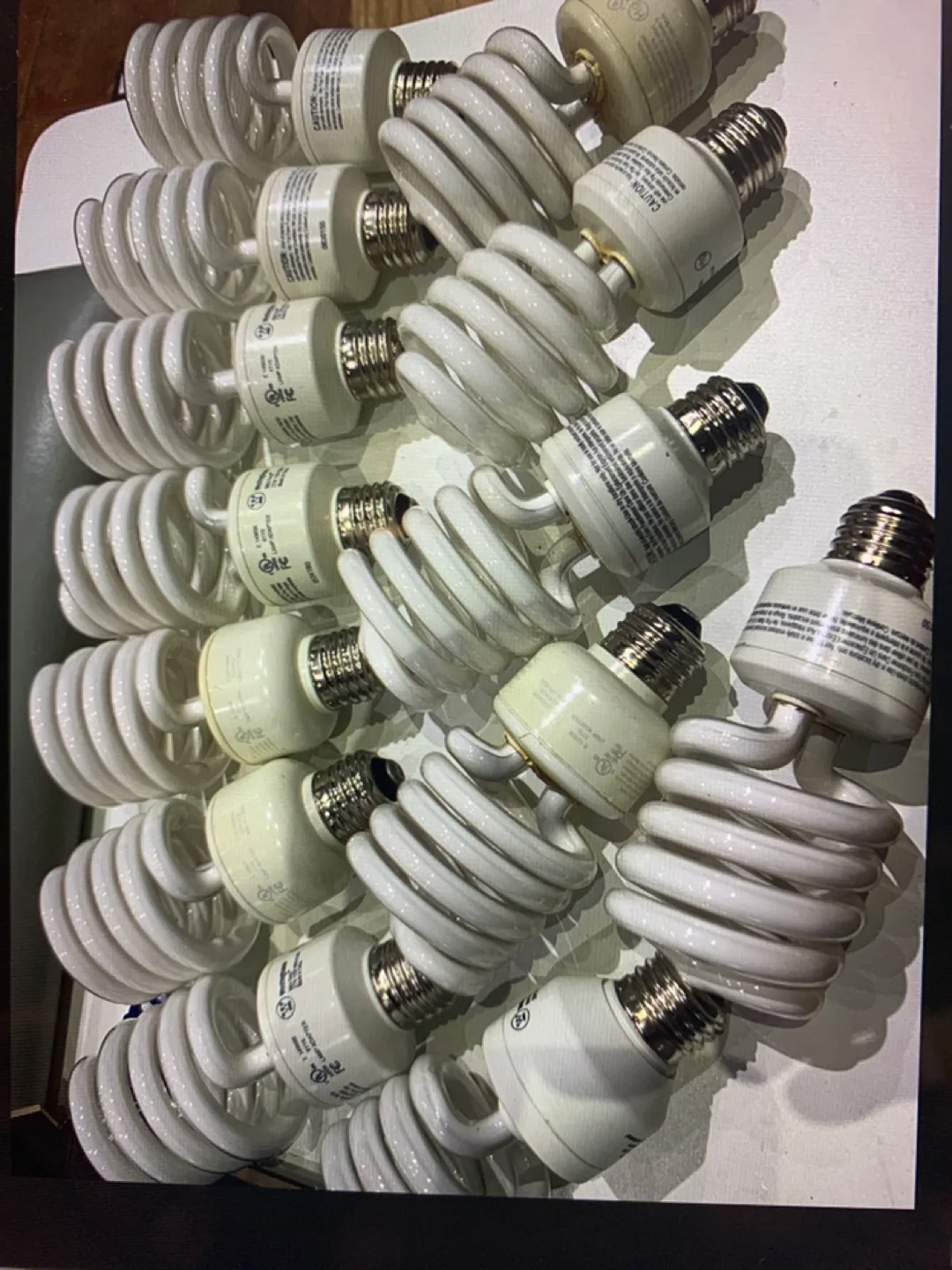 13 Westinghouse & TCP 20-27W 120V Mini Twist Light bulbs image indicator(2)