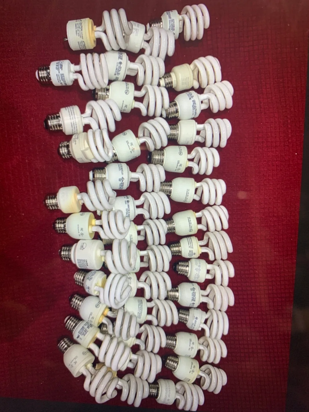 38 13W 120V 60Hz Self Ballasted Lamp Mini Twist Bulbs image indicator(2)
