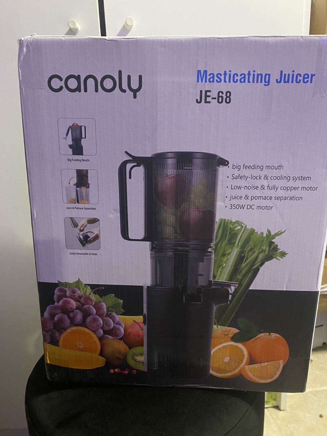 Canoly JE-68 Masticating Juicer