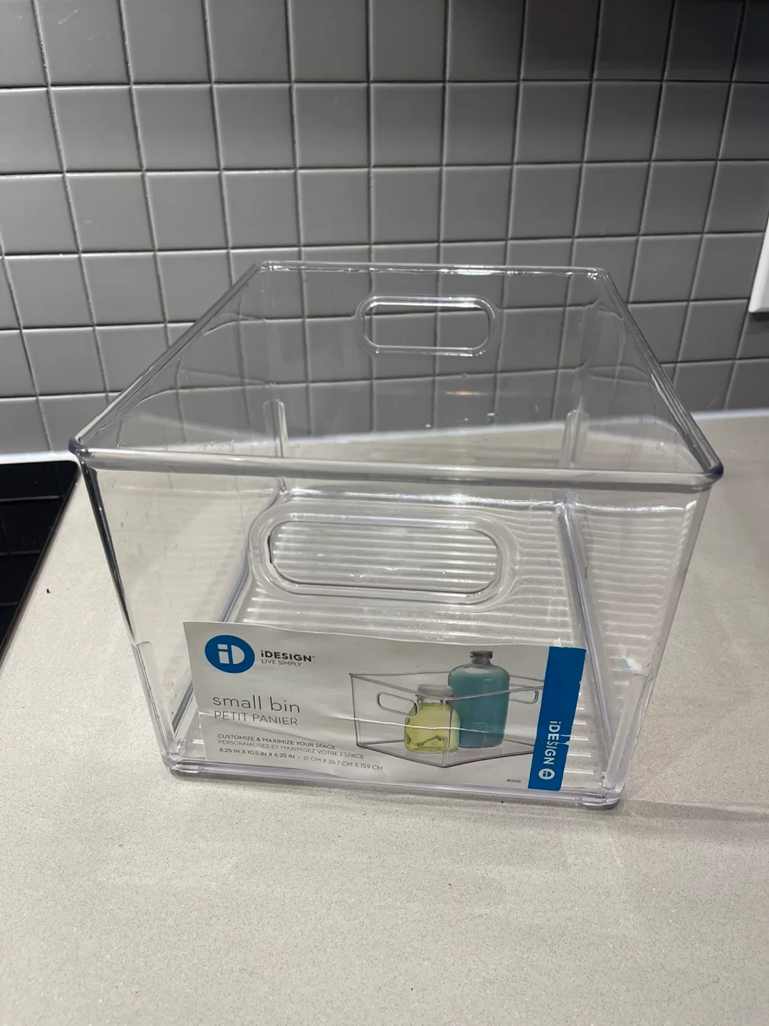 iDesign Clear Storage Bins image indicator(3)