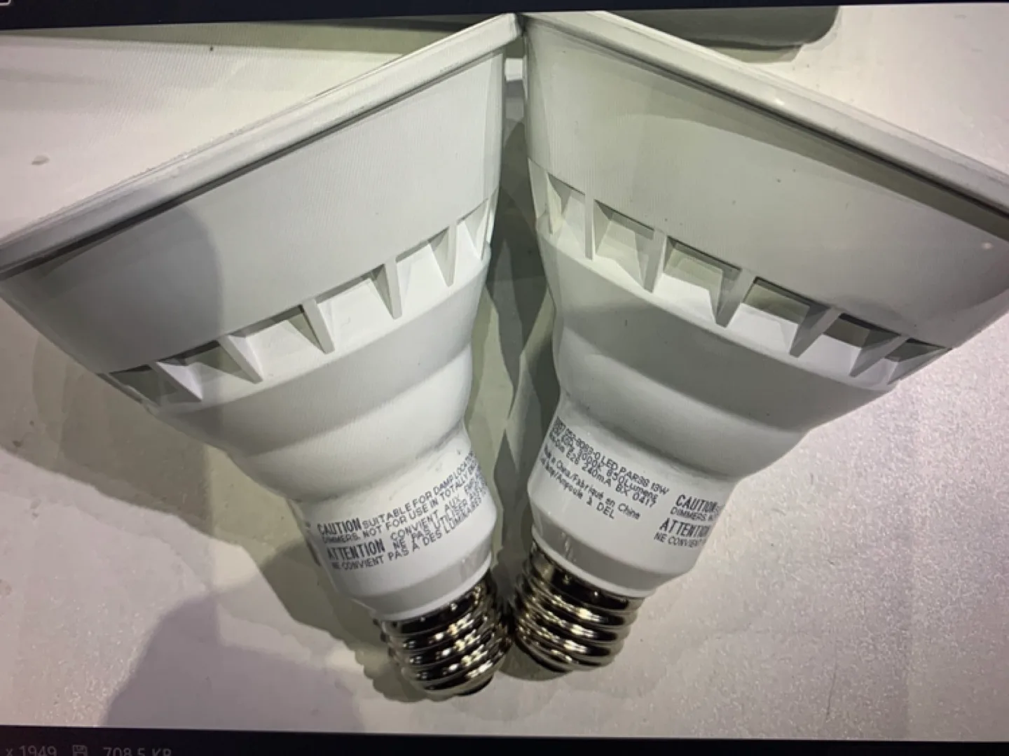 NOMA LED/DEL PAR38 90 Watt Replacement Bulbs image indicator(3)