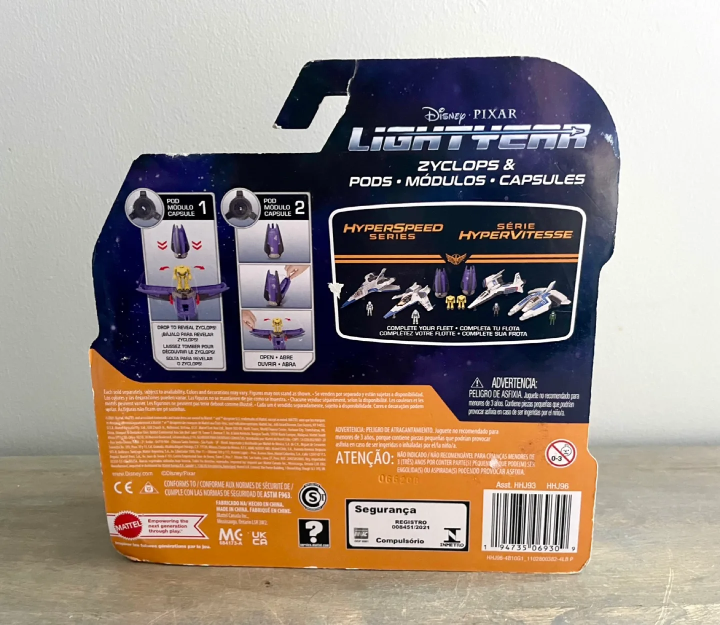 Disney Toy Story Buzz Lightyear Zyclops & Pods Hyperspeed Series image indicator(3)