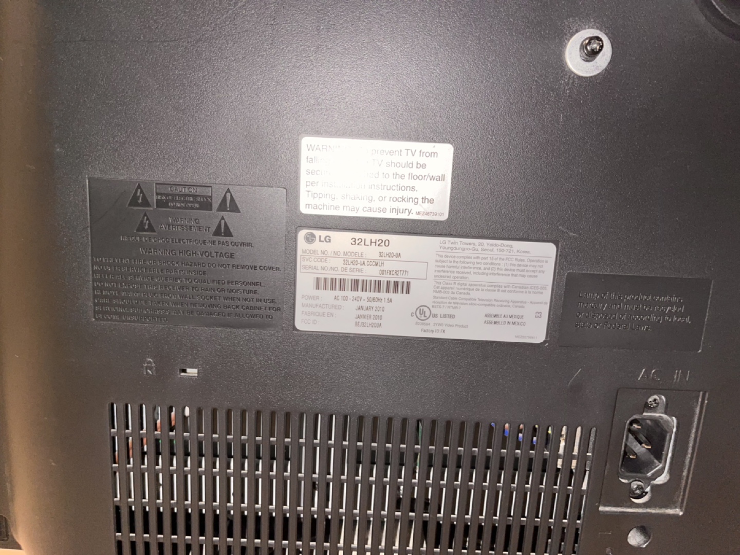 TV LG 32 - photo 3