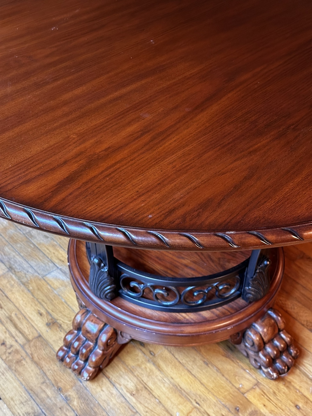 Round Woodtop Table - photo 5