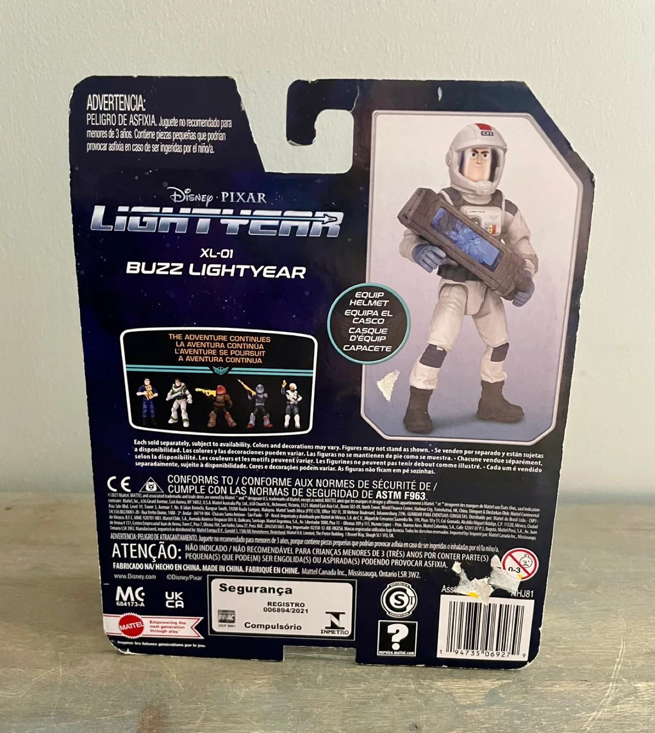 Disney Pixar Toy Story 5” Buzz Lightyear XL-01 Action Figure image indicator(3)