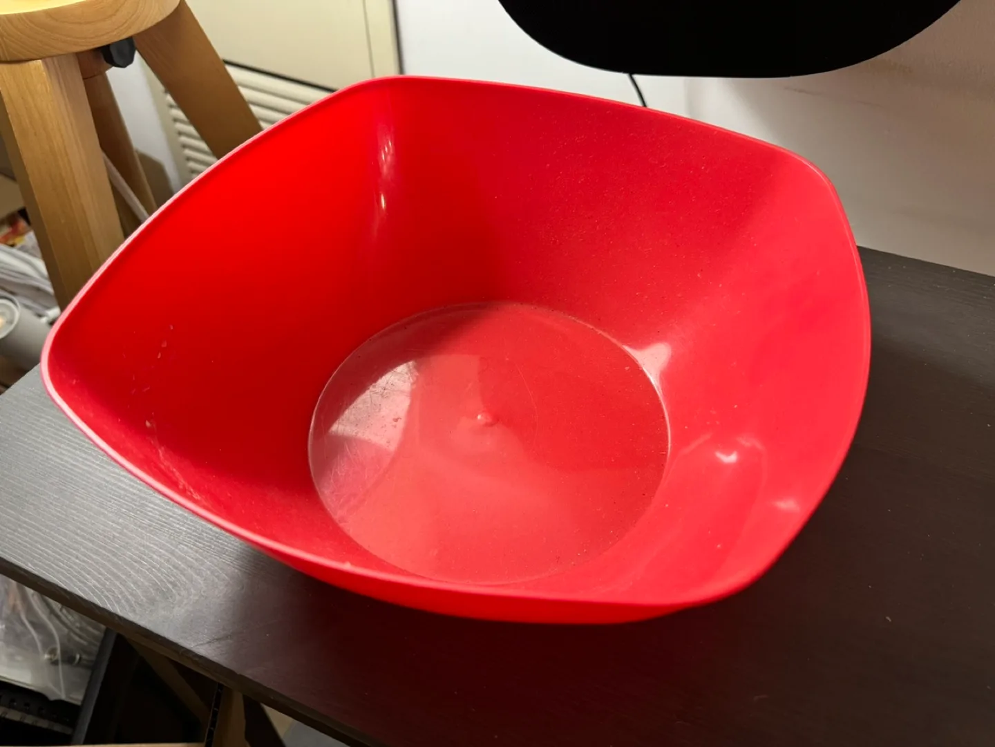 Red Plastic Bowl #freecycle thumbnail