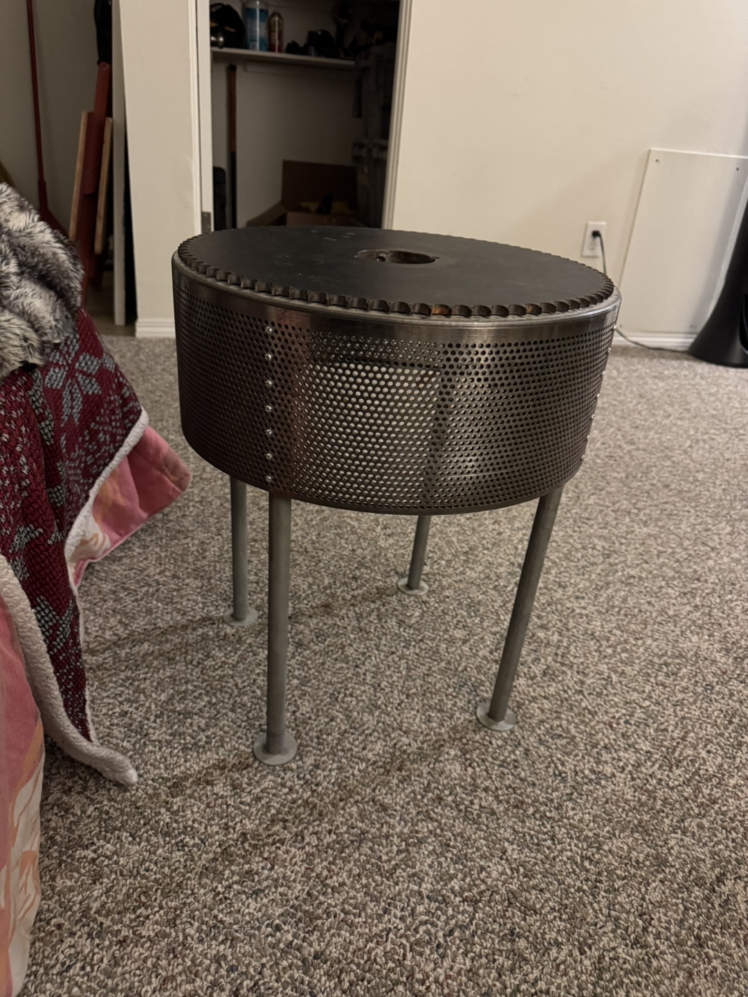 Upcycled ‘end table’