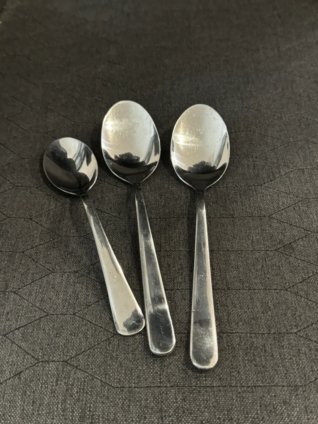 Set of 3 Silver Spoons #freecycle thumbnail