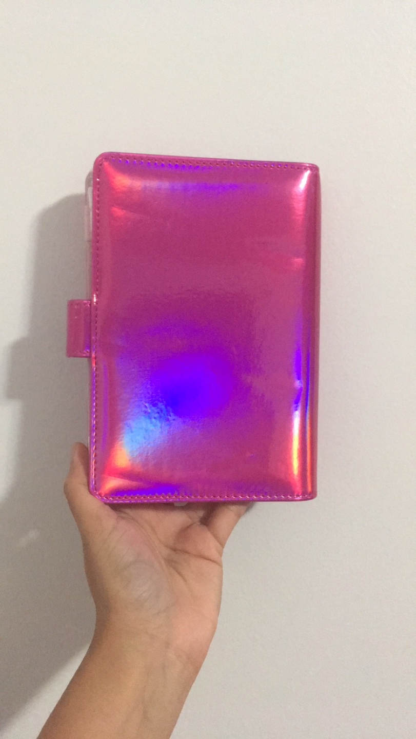 Pink Metallic A6 Budget Planner Binder with Envelopes - photo 2
