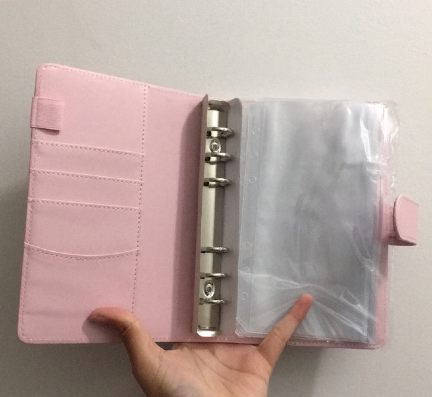 Light Pink A6 Budget Planner Binder with Envelopes - photo 4