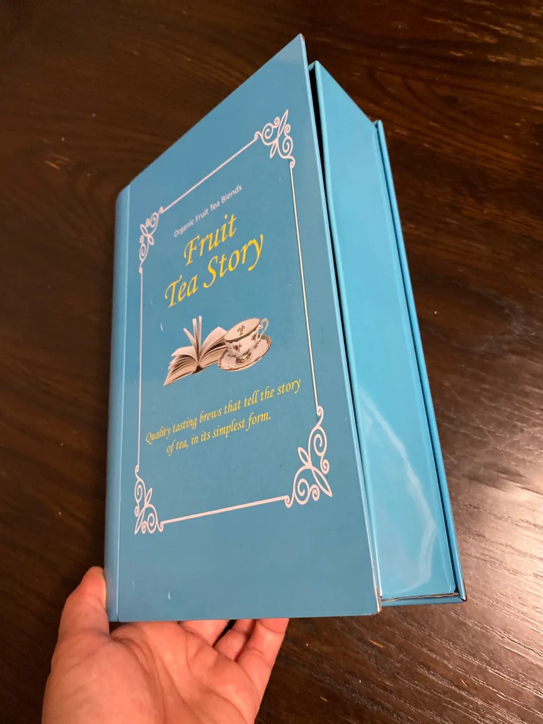 Empty Fruit Tea Story Tin image indicator(3)