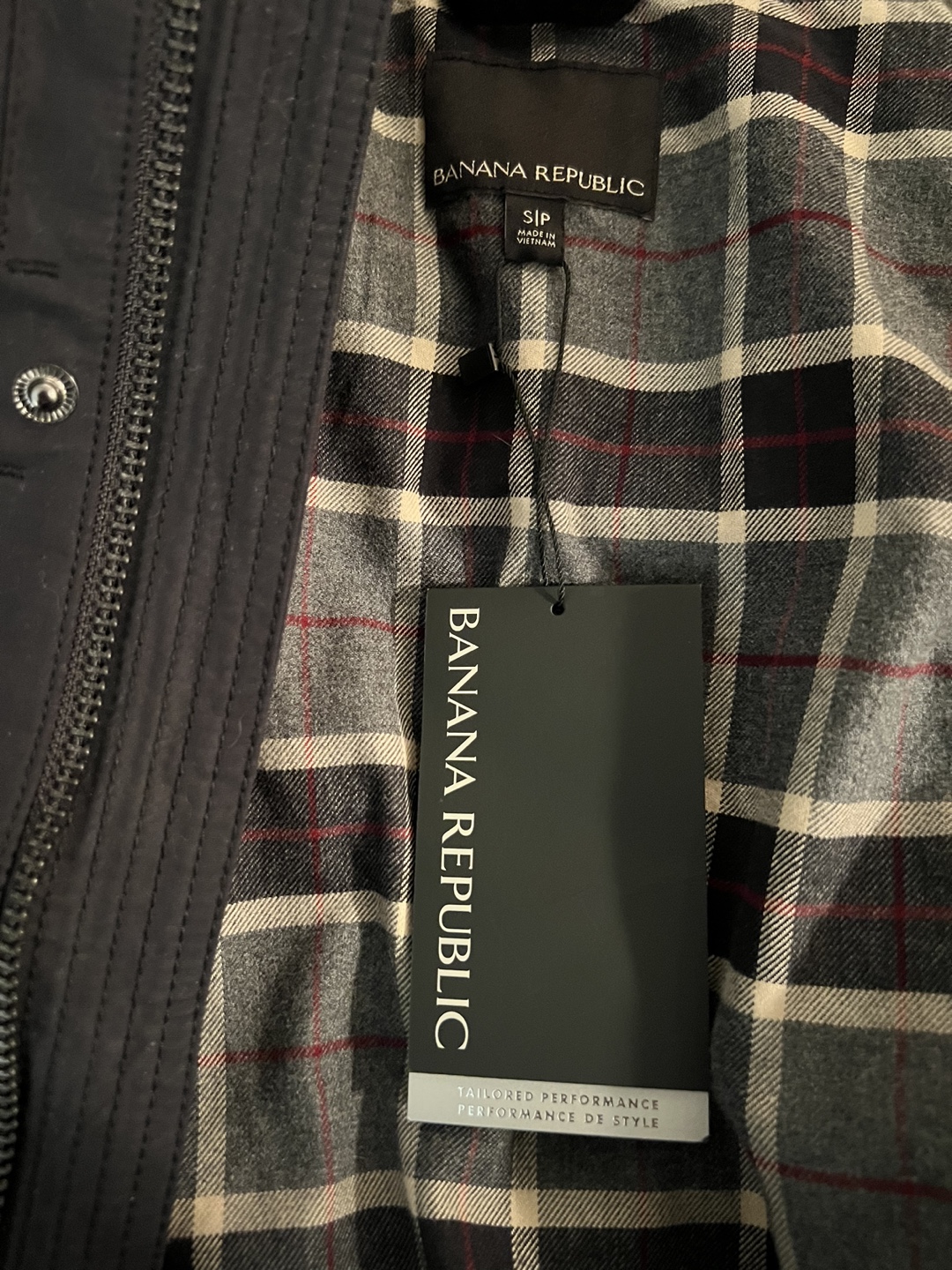 Banana Republic Black Water Resistant Jacket - photo 4