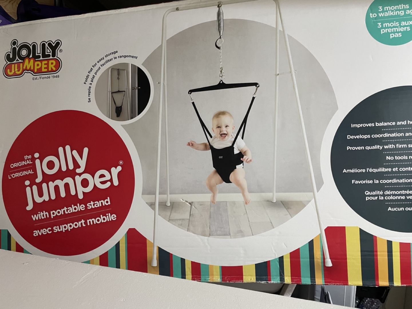 Jolly Jumper with Portable Stand