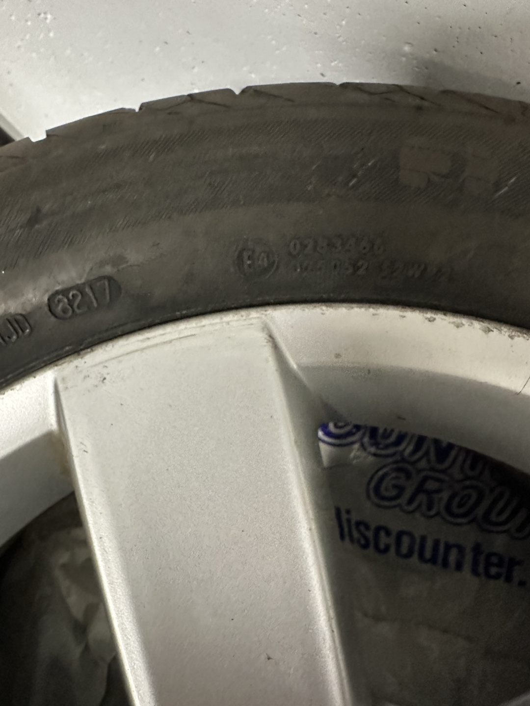 VW 16 inch Alloy Wheels with Tires - photo 3
