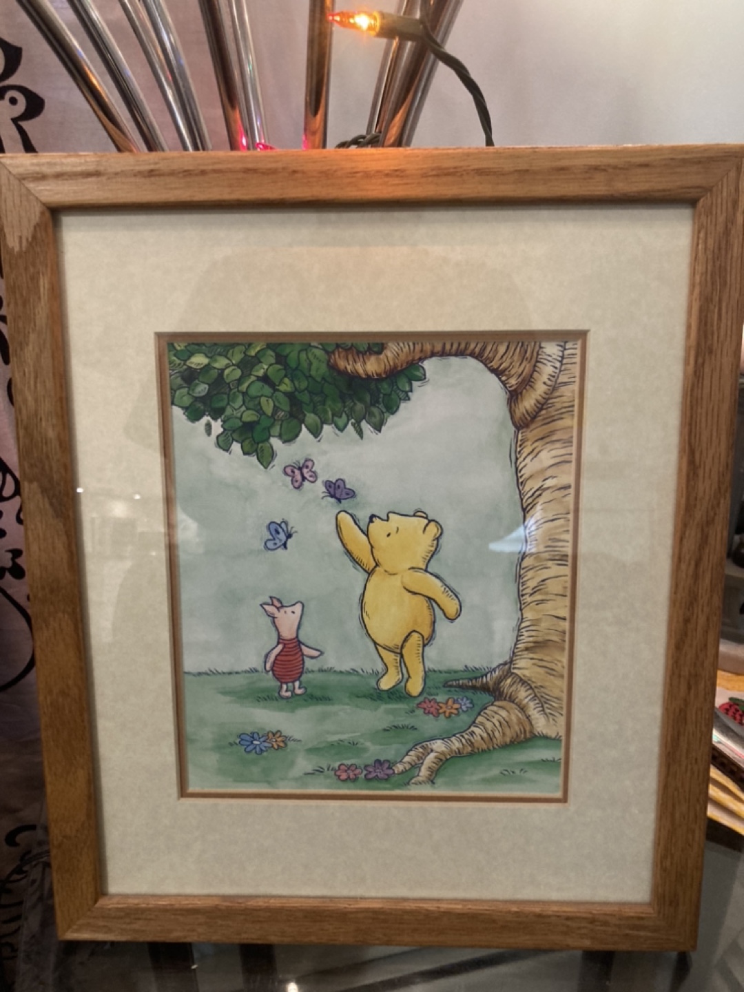 Classic Winnie the Pooh Framed Print