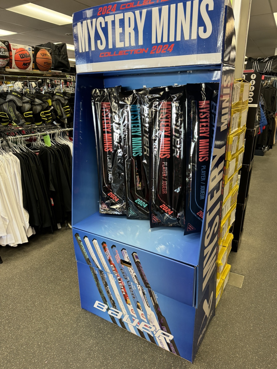 Bauer 2024 Mystery Minis Hockey Stick Collection