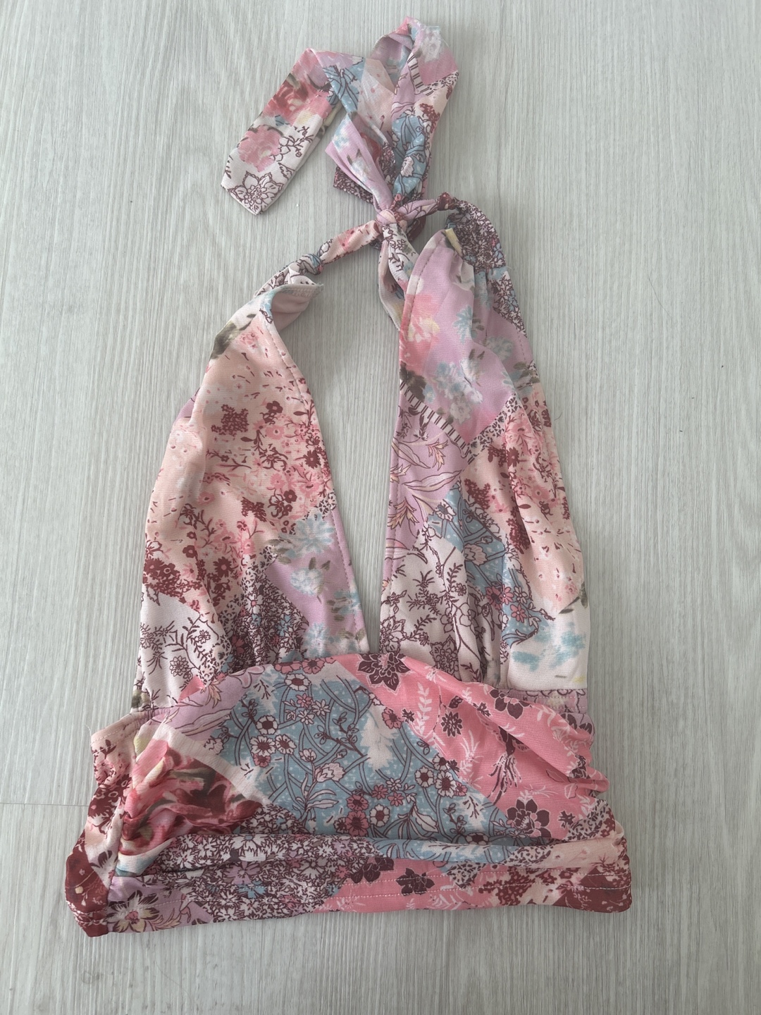 Floral Halter Top