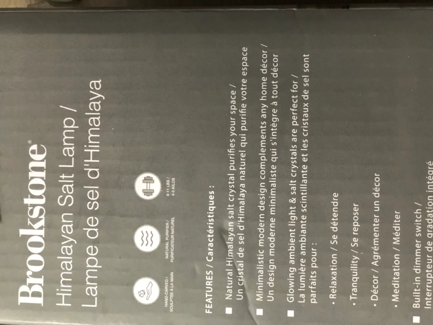 Himalayan Salt Lamp with Dimmer image indicator(5)