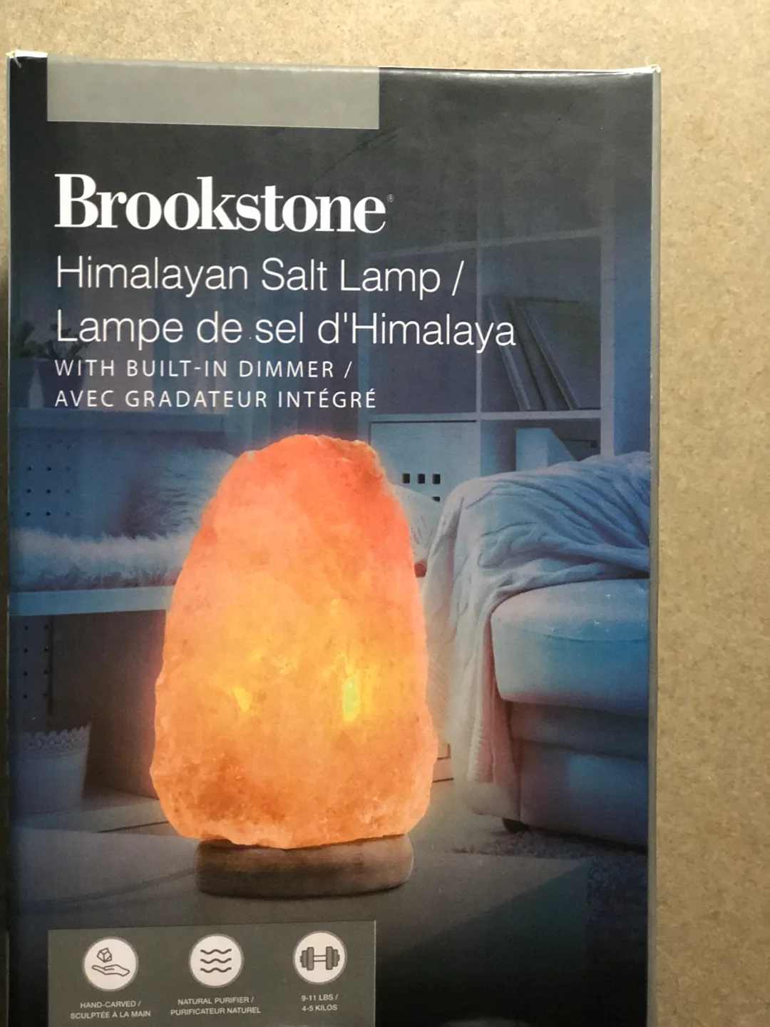 Himalayan Salt Lamp with Dimmer image indicator(2)