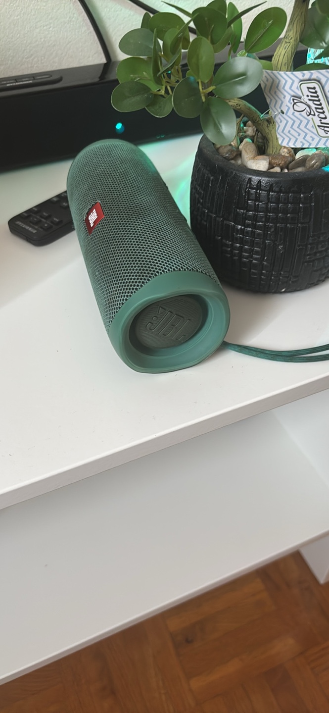 JBL Flip 5 Portable Bluetooth Speaker - Green