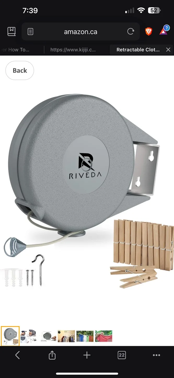 *New* $125 4x Retractable Clothesline image indicator(5)