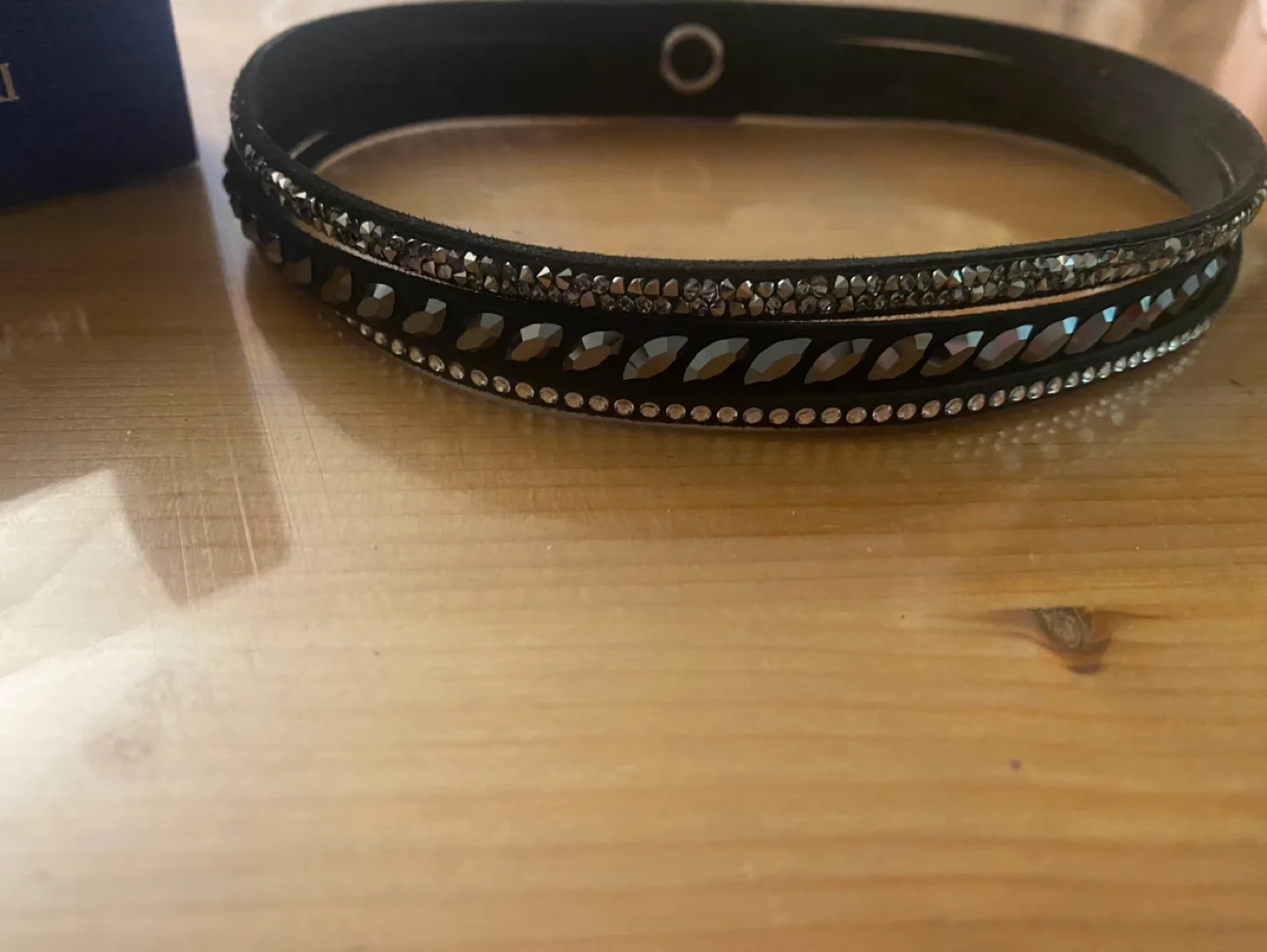 Swarovski Black Crystal Bracelet choker