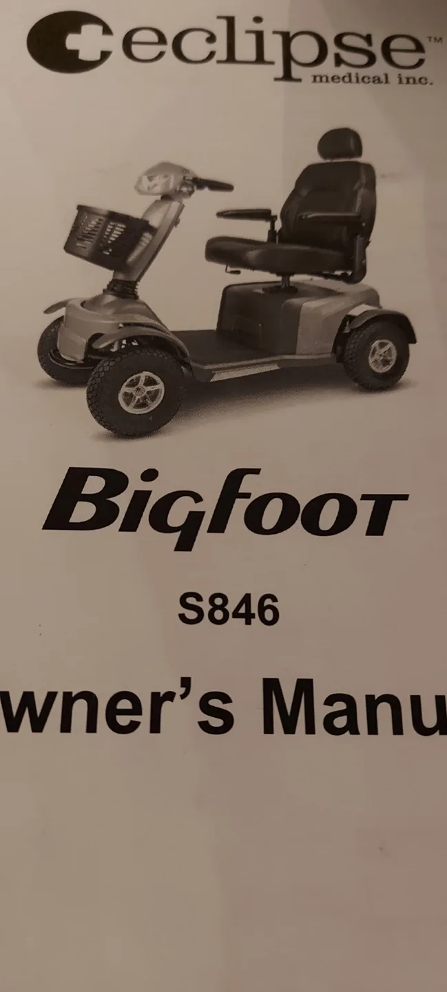 Bigfoot S846 Electric Scooter image indicator(3)