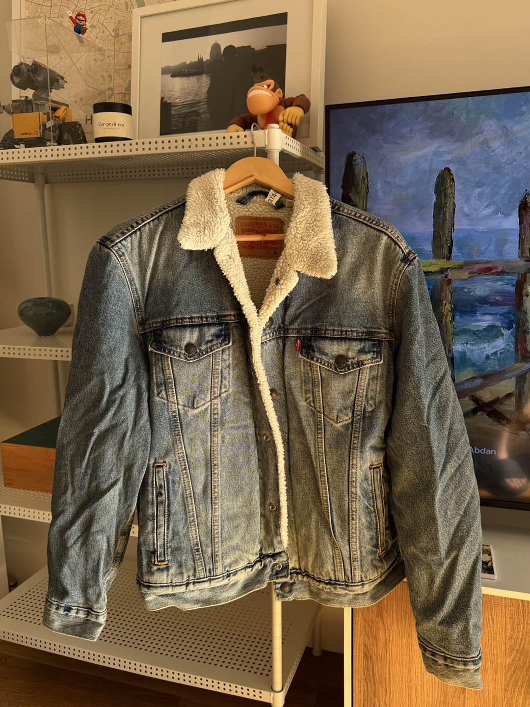 Levi's Sherpa Denim Jacket