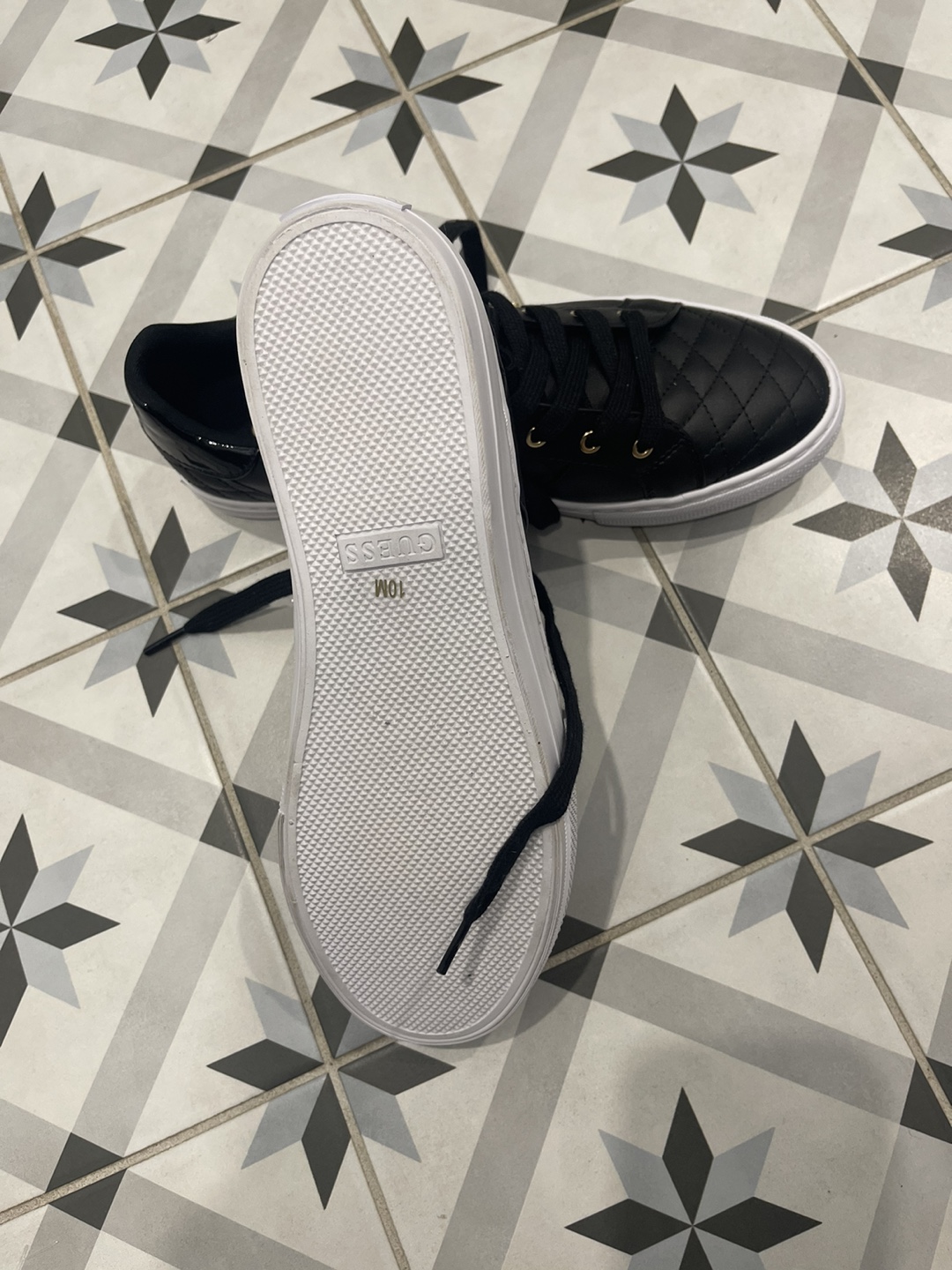 Guess Black Quilted Sneakers - photo 2