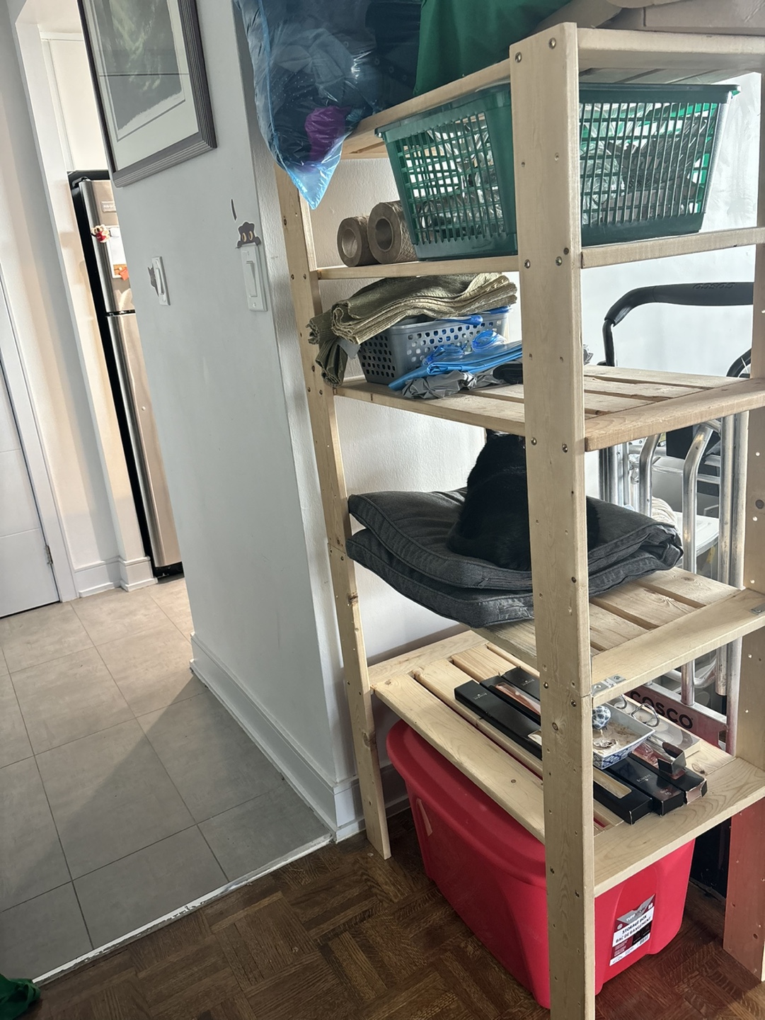 Wooden Shelf Unit