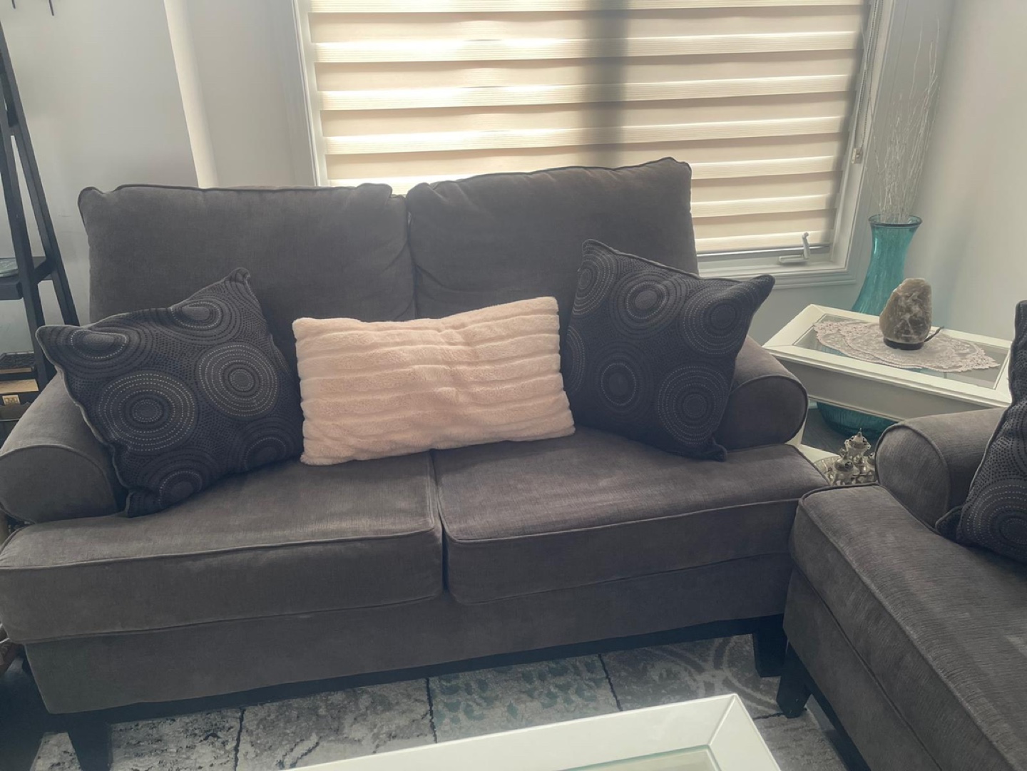 Grey Matching Leons Sofas - photo 3