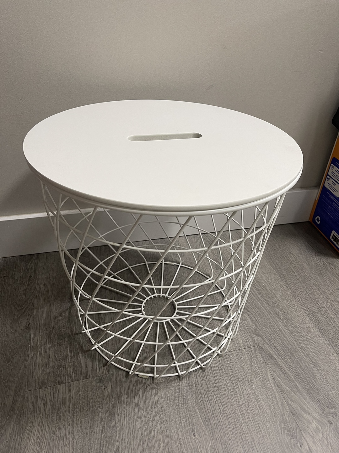 IKEA KVISTBRO Storage Table, White - photo 2