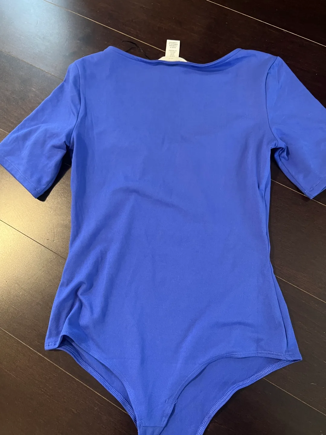 H&M Blue Bodysuit Size XS image indicator(3)