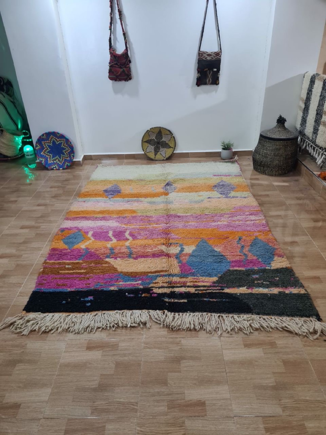 Moroccan Berber Wool Rug - photo 3