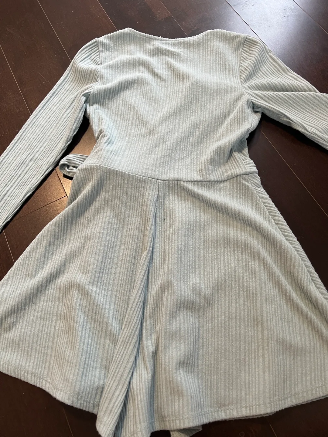 Urban Outfitters light blue Wrap Dress image indicator(2)