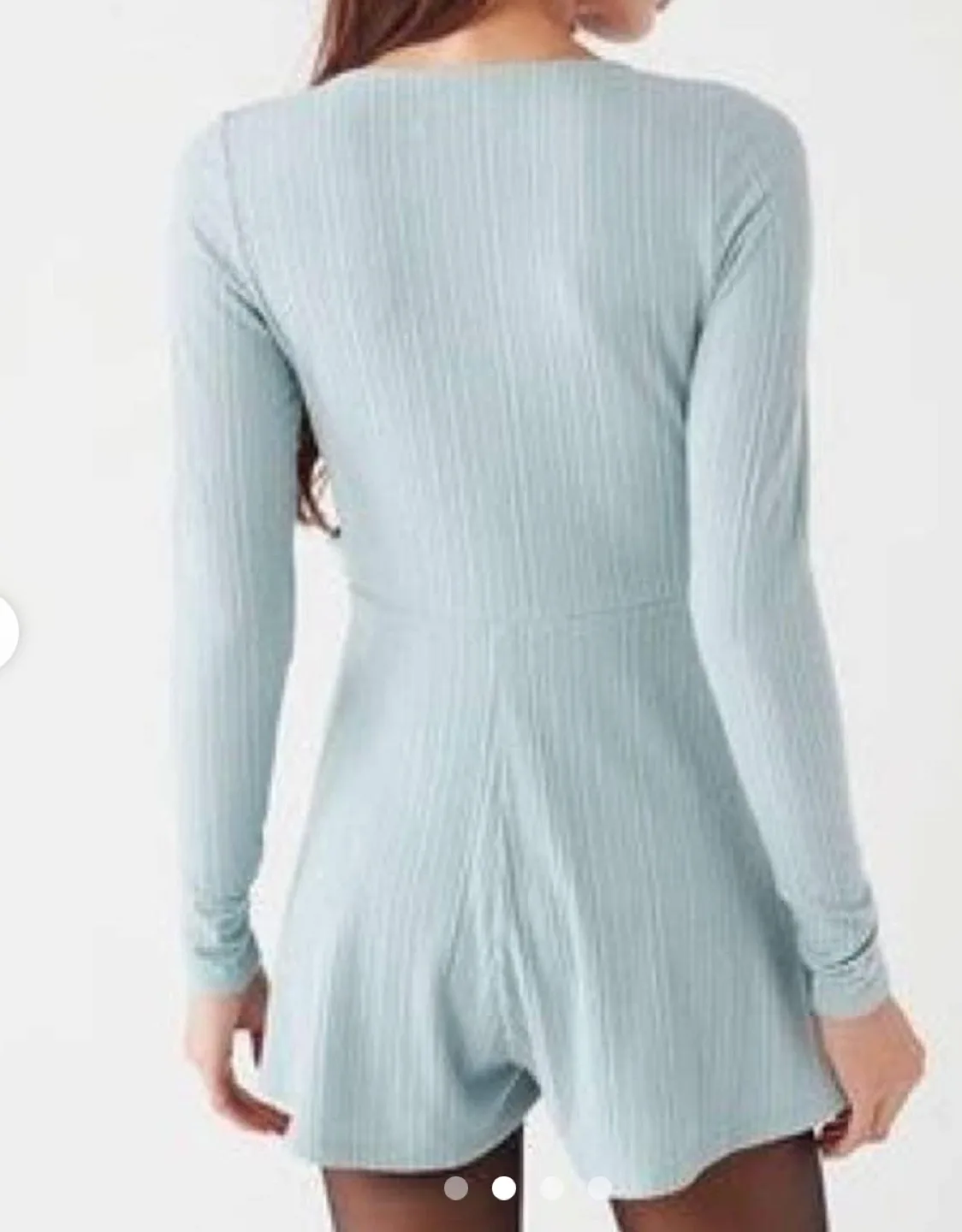 Urban Outfitters light blue Wrap Dress image indicator(7)