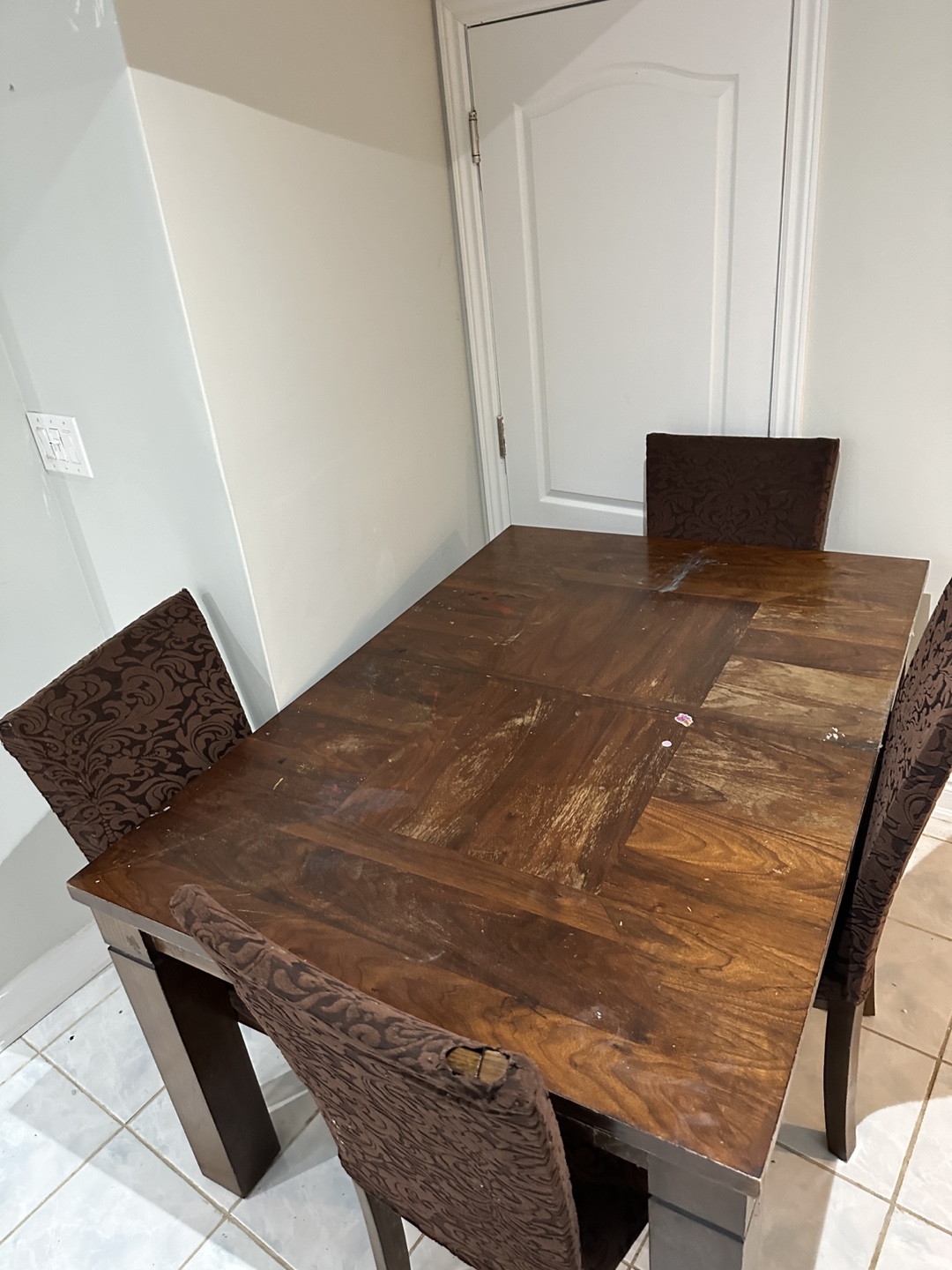 Dining Table Set with 4 Chairs must go. Today - photo 2
