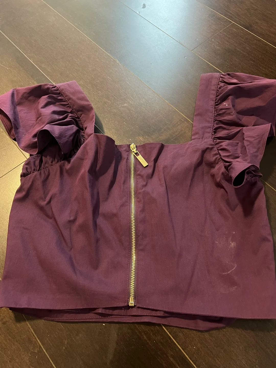 Studio F Purple Crop Top image indicator(3)