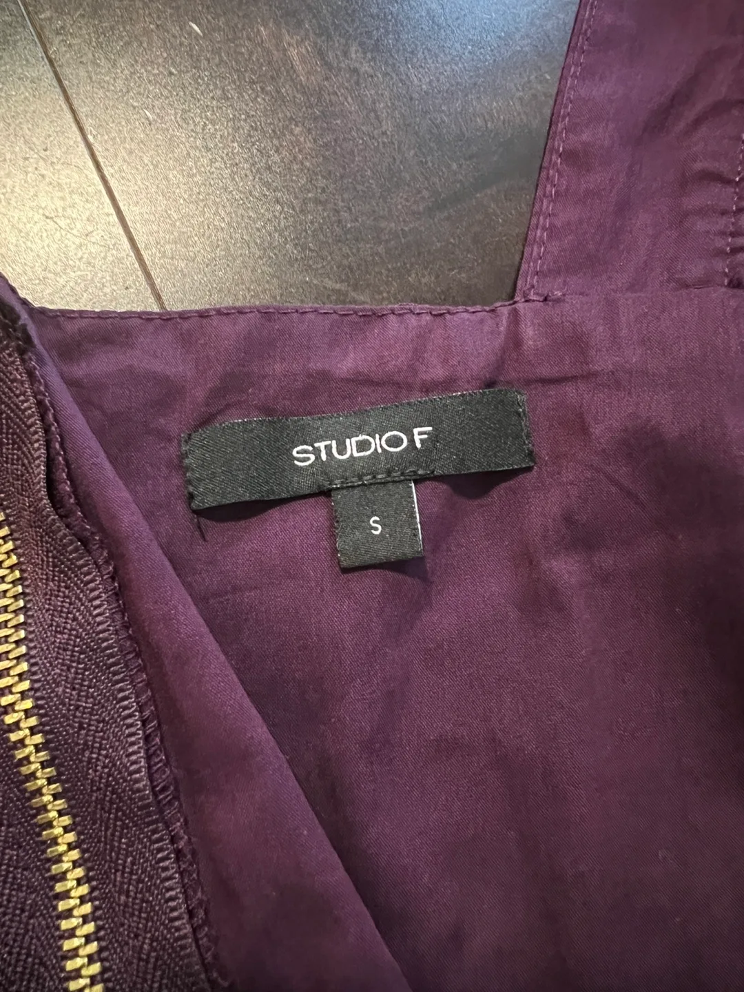 Studio F Purple Crop Top image indicator(2)