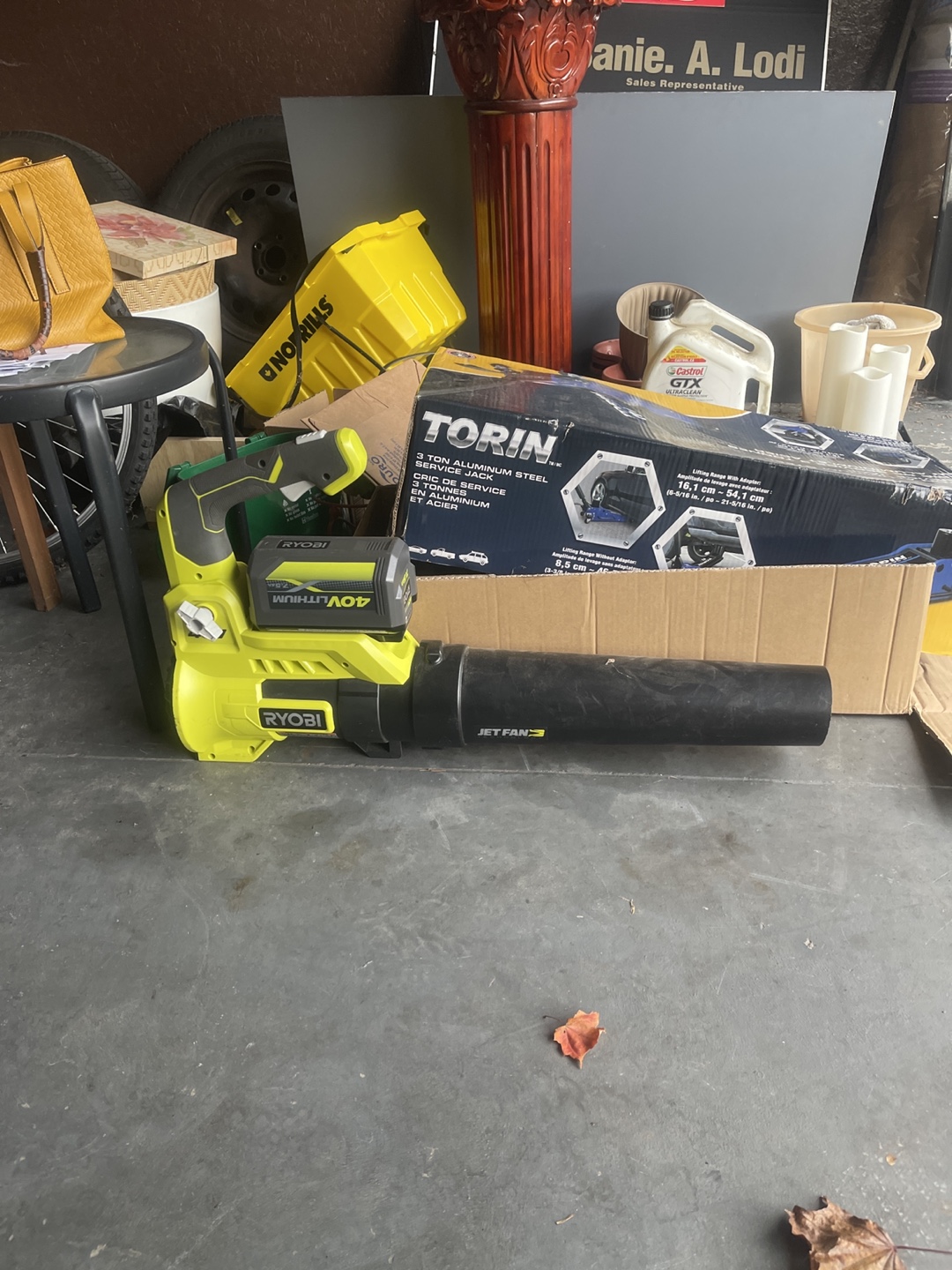 Ryobi 40V Cordless Leaf Blower